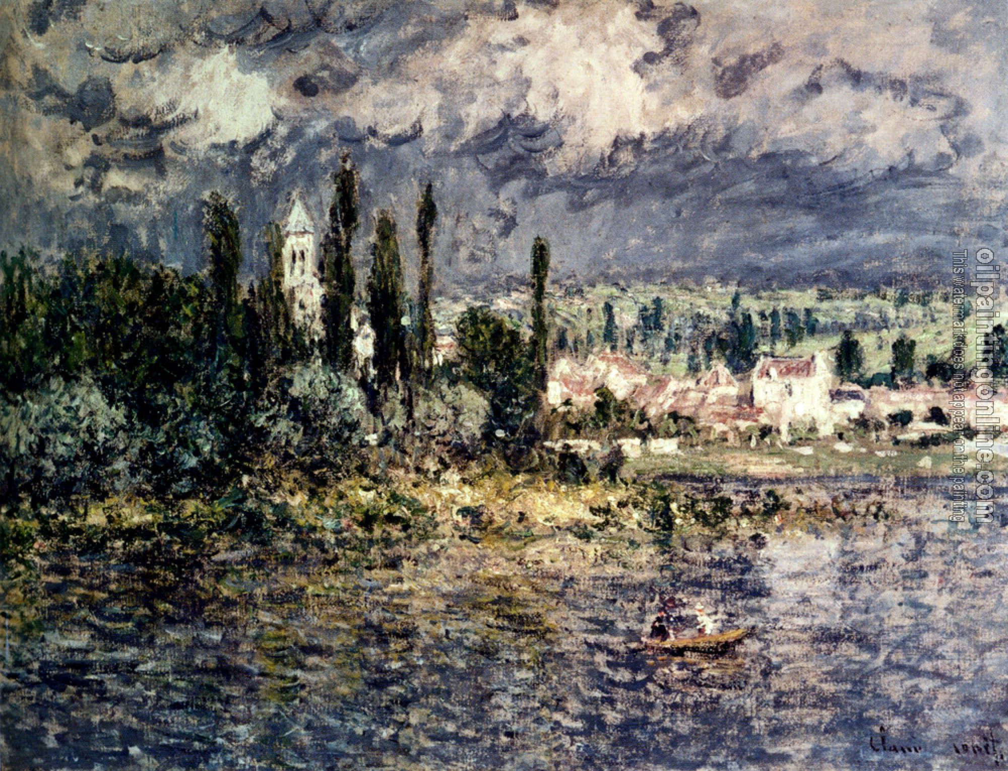 Monet, Claude Oscar - Landscape With Thunderstorm